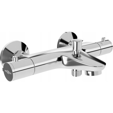 Mexen Nox thermostatische Badewannenarmatur, Chrom - 77350-00 (1/4)