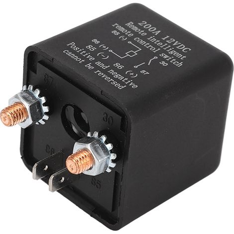 Interrupteur à Distance 12V 200A pour Batterie de Voiture, Désactivation Sans Fil Automobile, Isolateur Double (1/5)