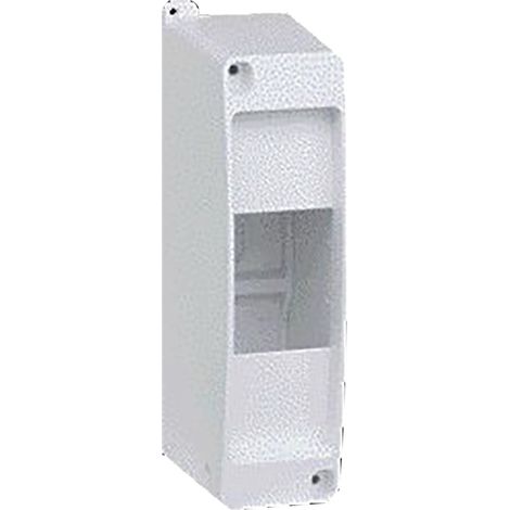 Cache-bornes en surface série « Golf VD » pour 2 modules (63A 400V) IP30/IK07 16,4x4,5x7,1cm coloris blanc pur