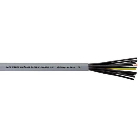 Lapp ÖLFLEX Classic 110 cable eléctrico gris 2 x 1 mm² 100 m
