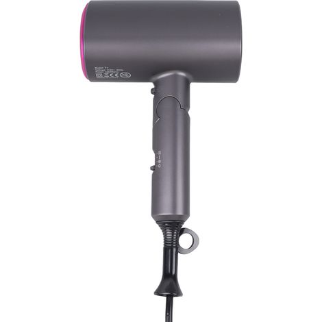 Sèche-cheveux électrique pliable en forme de T, gris, 1200 W, pour la maison, le salon et les voyages, prise américaine 110 V (1/5)