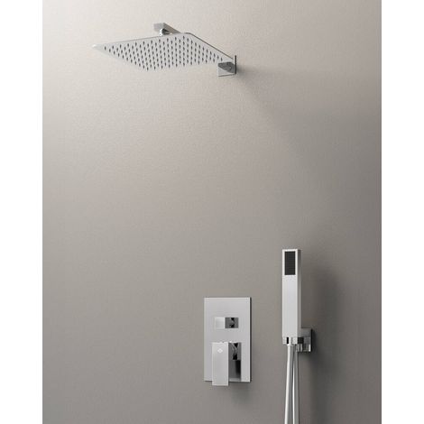 Conj. Empotr. Monomando Orion Cr + Rociador Pared - GME