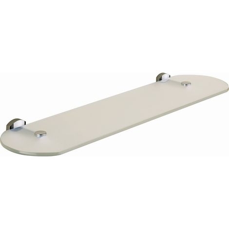 mensola portaoggetti Edera ripiano in vetro 53 cm accessori arredo bagno (1/2)