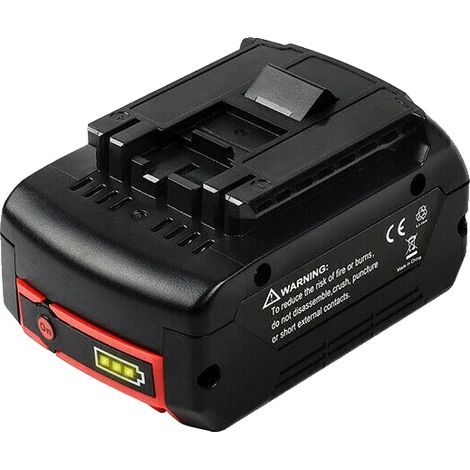 Batterie Li-ion 18V 6000mAh, Compatible avec Bosch BAT609 BAT610 BAT618 BAT619 GBA18V GSR18V, batterie 6.0Ah (1/2)