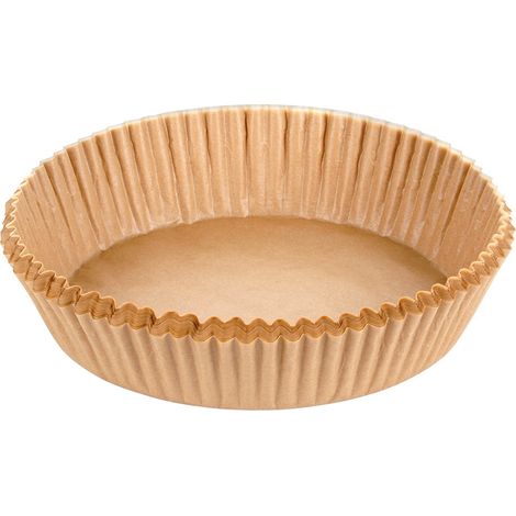 50 inserti per friggitrice ad aria, carta da forno senza grassi, 19 cm (1/4)