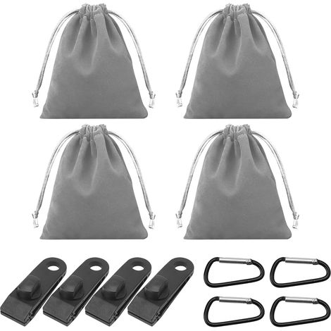 Sacs de lestage robustes avec mousquetons stables et clips sécurisés (1/5)