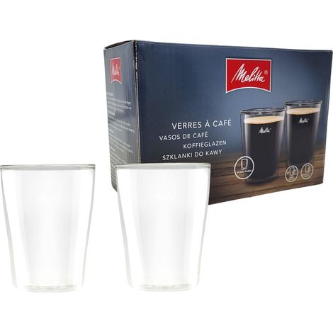 Melitta Elegante Gläser Doppelwand Transparent 200 ml (1/4)