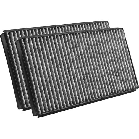 Lot de 2 filtres habitacle charbon actif pour BMW E60 528i 535i 535xi 545i 550i 650i M5 M6 (1/5)