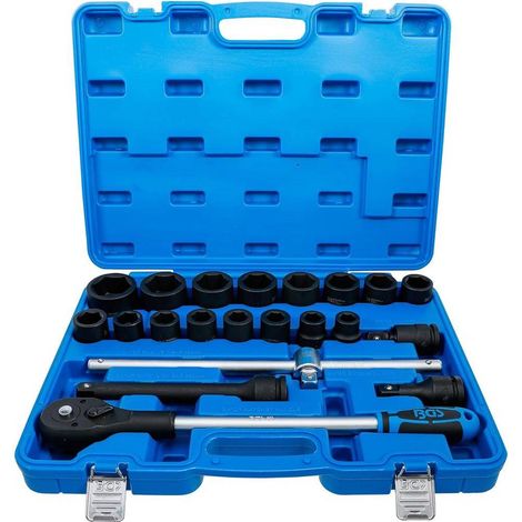 Coffret Jeu de Douilles à Choc 20 mm (3/4) - 21 pcs - Acier Résistant et Pratique, Pro - D-Work