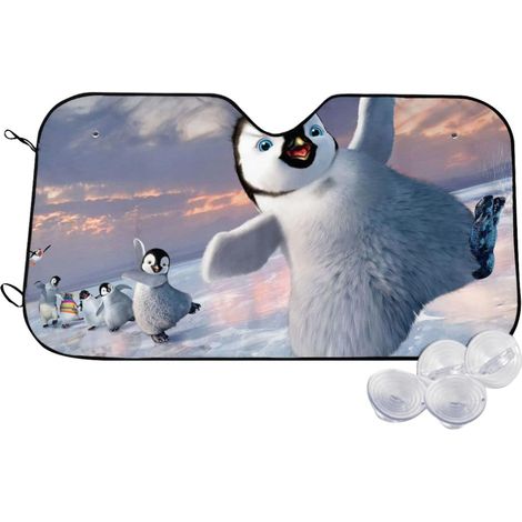 Pare Soleil pour Voiture 210x125cm Couverture Pare-Brise Avant (1/5)