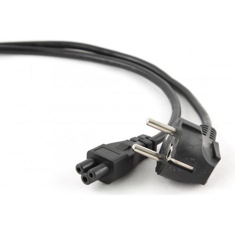 Câble d'alimentation Gembird PC-186-ML12-1M Noir CEE7/7 C5 (1/3)