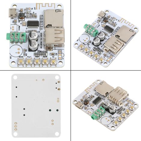 Module récepteur audio sans fil Bluetooth 4.1, circuit imprimé amplificateur pour haut-parleur de voiture sans perte (1/5)