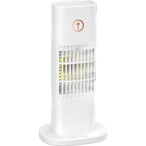 Mini refroidisseur d'air de bureau, ventilateur de climatisation USB, ventilateur de refroidissement par pulvérisation d'eau (1/3)