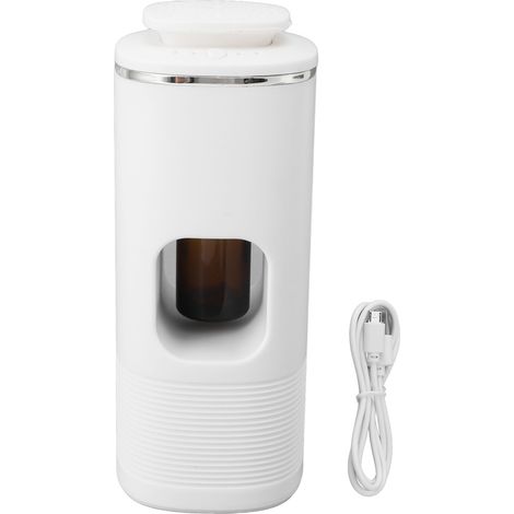 Diffusore di aromi USB da 50 m³ e 10 ml, silenzioso, con luce ambientale colorata, 4 velocità regolabili, vaporizzatore per oli essenziali da 800 mAh per casa e auto. (1/5)