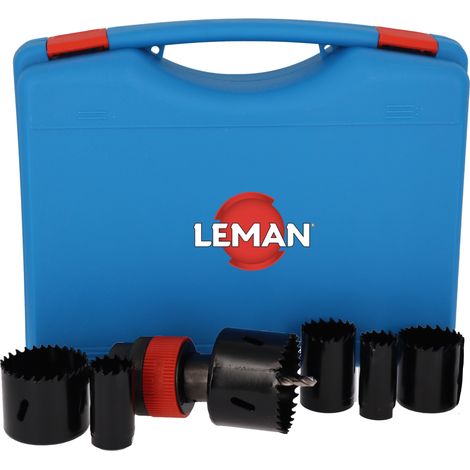 COFFRET DE 6 TREPANS D22-29-35-44-51-68 M42 + PLUG