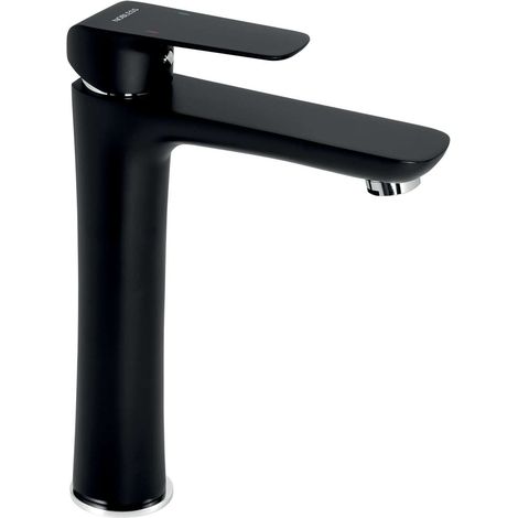 Novaservis Nobless Tina - Miscelatore da lavabo, nero opaco 38501/1,5