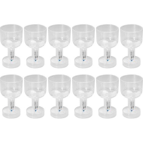 12 Stück LED-Becher