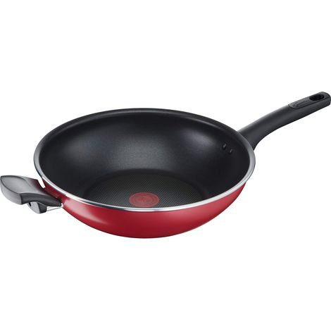 Lagostina Wok 30cm Acciaio  Cestello Cucina Mediterranea