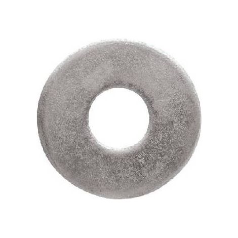 + RONDELLA PIANA ZINCATA BIANCA RG Misura: M8 - Diam. est. 16 (pz 1000)