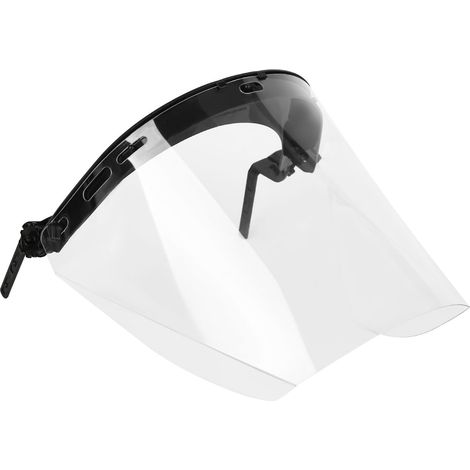 Protection complète du visage pour la protection des yeux et de la copie - Embout de protection du visage en polycarbonate pour remplacer les casques de protection - Adaptateur pour casques de (1/5)