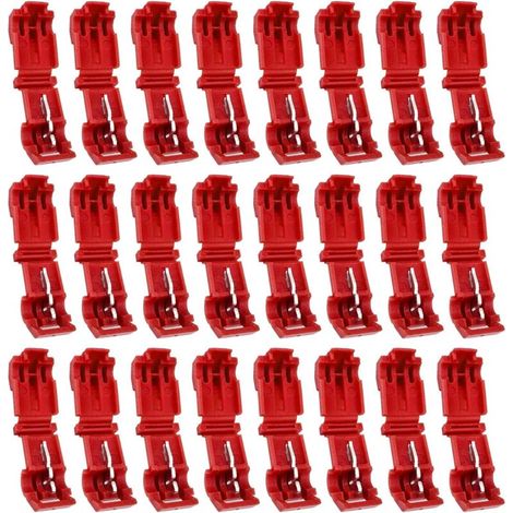 24 pinces de connexion pour robot tondeuse, câble périphérique, connecteur en T, Power Thief pour tondeuses, robots tondeuses, Husqvarna Automower, Worx, Bosch (1/5)