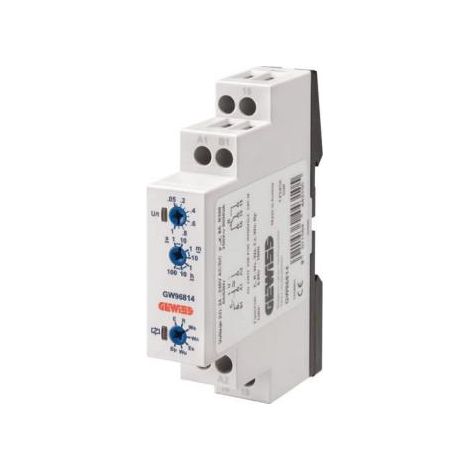 Relais temporisé Multifonctions 1 module GEWISS GW96814