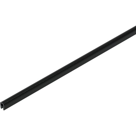 OBO Bettermann Banda de protección de cantos para chapas cloruro de polivinilo negro, 6072909