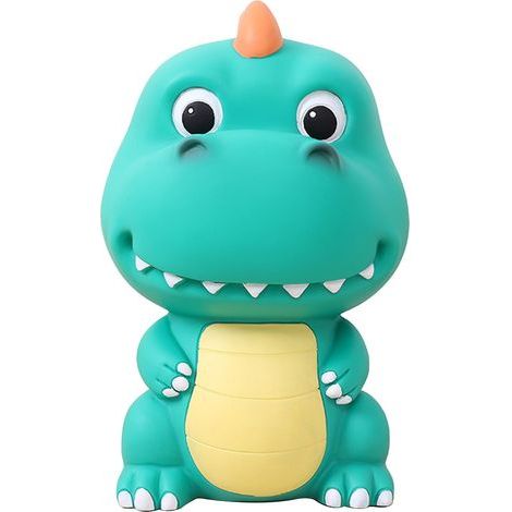 Salvadanaio a forma di dinosauro per bambini, salvadanaio per ragazzi, grande, in PVC sicuro, personalizzabile, infrangibile, salvadanaio a tema cartoni animati (1/5)