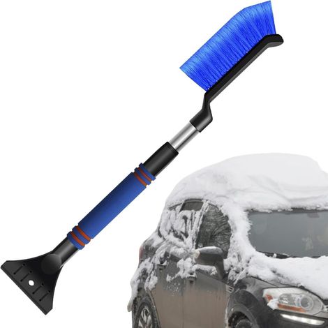 1 Pelle à neige,poignée ergonomique,matériau antigel,résistante au froid,pour voiture,motoneige,quad (1/5)