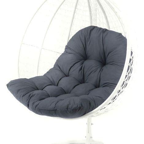 Coussin de Banc pour Panier Suspendu Coussin de Rechange épais et Doux Coussin de Chaise balancelle Lavable pour intérieur et extérieur (1/5)