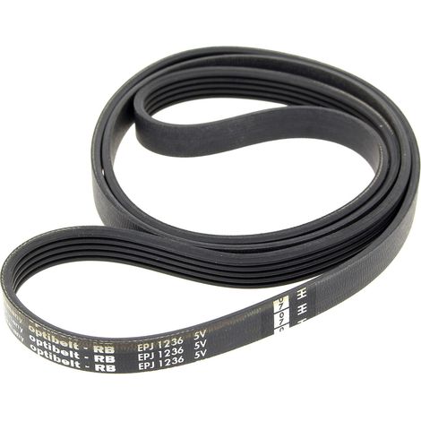 Courroie 1234J5 (42025177) Lave-linge 301469 SHARP, BELLAVITA, WALTHAM, UNICLINE, DAEWOO, CONTINENTAL EDISON, ATLANTIC, FAR, TUC (1/3)