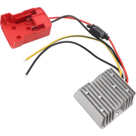 Adaptateur de batterie 48-11-1828 réducteur de tension 18V vers 12V 20A 240W convertisseur DC régulateur pour voiturette camion lampe (1/5)