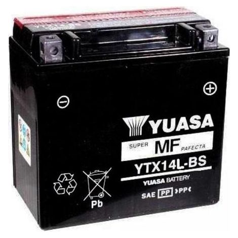BATTERIA YUASA YTX14L-BS 12V 12 Ah