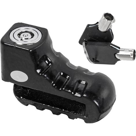 Lucchetto Bloccadisco Antifurto Per Moto Scooter Bici Senza Allarme Con 2 Chiavi (1/3)