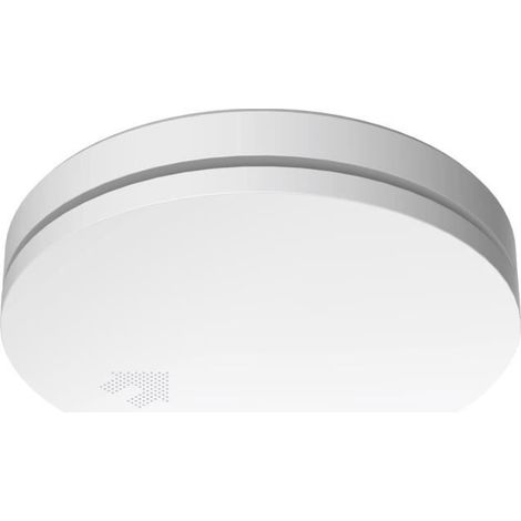 Détecteur de fumée ultra fin avec capteur optique – Alimentation sur batterie 10 ans – Épaisseur 2,3 cm pour intérieur moderne – Elro