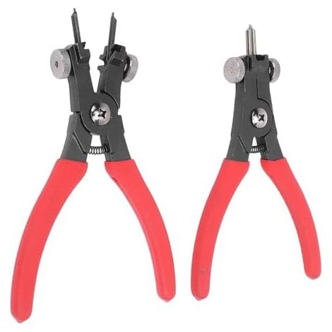 Ensemble de Pinces à Anneau Capuche Réglable, Robuste avec Conception Poignée Ergonomique, Outils Précision, Emballage Complet, Idéal pour l'entretien Automobile, la Plupart - (1/4)