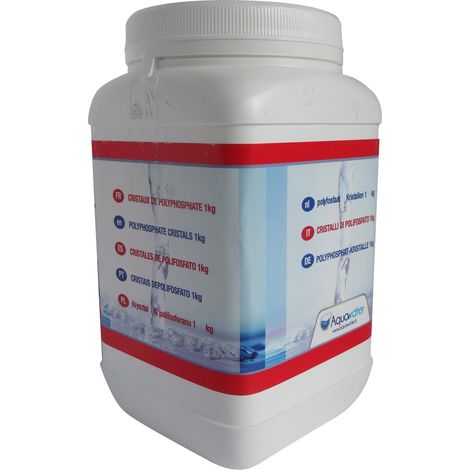 AQUAWATER 3700350804743 Refill polifosfati anticalculus Bag 1KG, None, 1 kg (Confezione da 1)