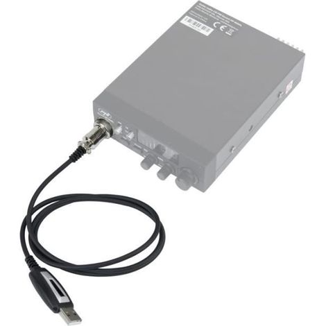 PNI Câble de programmation pour radios CB Escort HP8000L/HP8001L/HP8024/HP9001 PRO - Gris (1/4)