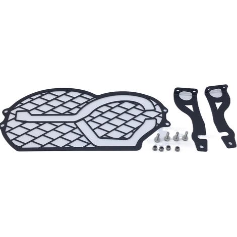 Suitable for BMW R1200GS ADV 08-12: Radish modified headlight cover, protective net, guard (1/4)