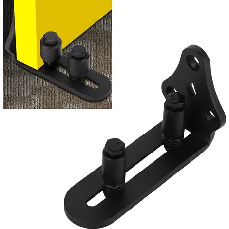 Guía de acero al carbono para puertas enrollables: accesorios de montaje para puertas de establo y puertas correderas. (1/5)