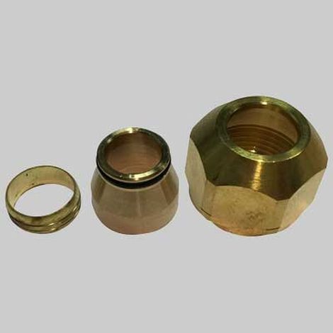 RACCORDO A STRINGERE PER TUBO RAME - 3/4 x 16