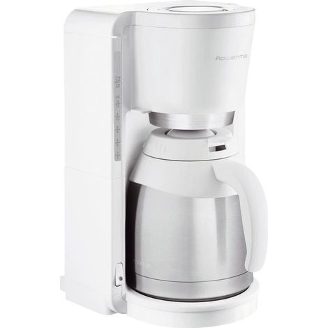 Rowenta CT 3811 caffettiera a filtro in acciaio inox bianca (1/2)