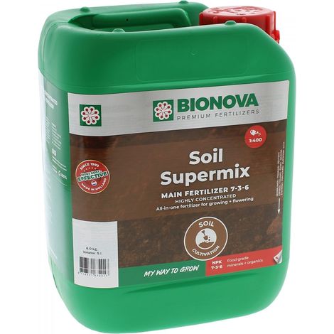 Soil Supermix - 5 litres - BIO NOVA (1/2)