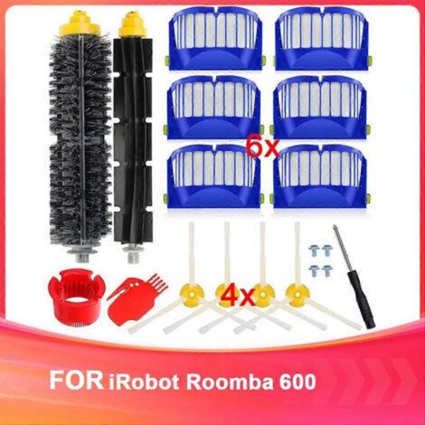 Pièces de rechange pour iRobot Roomba 600, 671, 664, 615, 690, 691 et 694, accessoires pour iRobot Roomba 600 S (1/5)