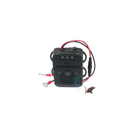 Memkey – Répulsif ultrason pour voiture – Émet des ondes jusqu'à 40㎡ – Stroboscopique LED pour rongeurs – Installation facile DC5-12V