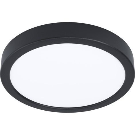 Eglo LED Deckenleuchte Fueva 6-Z schwarz Ø 21 x 3 cm RGB dimmbar (1/3)