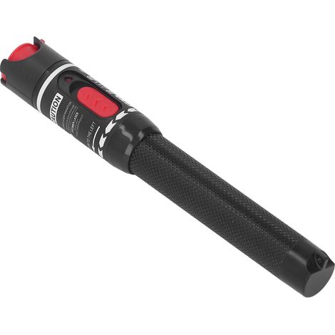 Localisateur visuel de défauts 50 km 50 mW, stylo testeur à lumière rouge pour fibre optique avec outil de nettoyage pour le test (1/5)