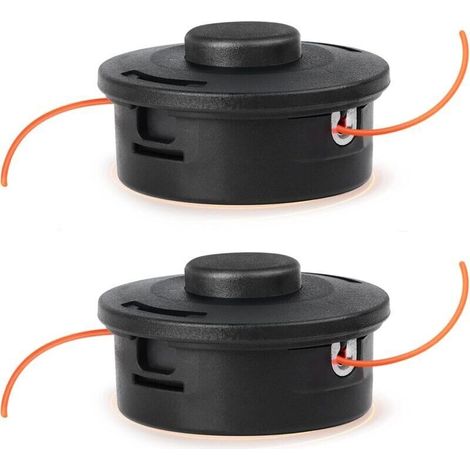 Autocut 25-2 Head for Stihl Brushcutter, AutoCut 25-2 Spool Trimmer Head Compatible with Stihl FS44 FS55 FS56 FS74 FS80 FS85 FS90 FS120 FS240 FS250 Wire Head (2 Pieces) (1/5)