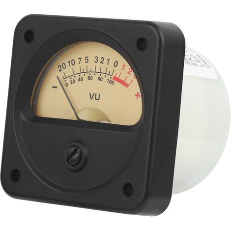 Das hochpräzise VU-Meter TR-45 mit Hintergrundbeleuchtung dient zur Messung von Schallpegel und dB. (1/5)
