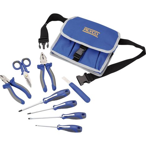 Bolsa de nylon con 9 herramientas ALYCO (1/2)